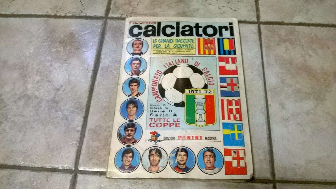 Album c Campionato 1971-72 completo (doppio) 